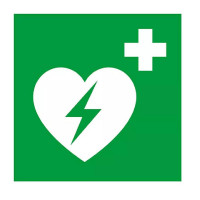 Panneau Défibrillateur – Signalétique de secours – ISO 7010 & photoluminescent Panneau Défibrillateur – Signalétique de secours – ISO 7010 & photoluminescent