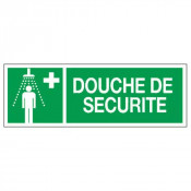 Panneau douche de sécurité