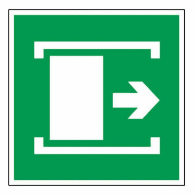 Panneau faire coulisser pour ouvrir