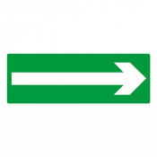 Panneau Flèche (Secours) – Signalétique d’évacuation ISO 7010