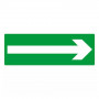 Panneau Flèche (Secours) – Signalétique d’évacuation ISO 7010
