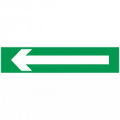 Panneau flèche – Signalétique directionnelle – Plastique rigide 330x75 mm