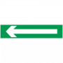 Panneau flèche – Signalétique directionnelle – Plastique rigide 330x75 mm