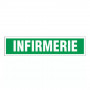 Panneau infirmerie – Signalétique de sécurité – Plastique rigide 330x75 mm