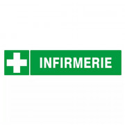 Panneau Infirmerie – Signalétique médicale conforme ISO 7010