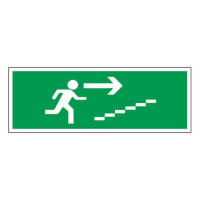 Panneau Montée d’Escalier à Droite – Signalétique sécurité – Format 330x120 mm Panneau Montée d’Escalier à Droite – Signalétique sécurité – Format 330x120 mm