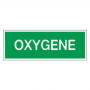 Panneau oxygène – Signalétique de sécurité – Plastique rigide 330x120 mm