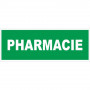 Panneau pharmacie – Signalétique de santé – Plastique rigide 330x120 mm
