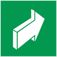 Panneau poussez – Signalétique d’accès – Plastique rigide 200x200 mm Panneau poussez – Signalétique d’accès – Plastique rigide 200x200 mm