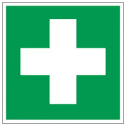 Panneau premiers secours – Signalétique de santé – Plastique rigide 200x200 mm