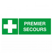 Panneau Premiers Secours – Signalétique médicale conforme ISO 7010
