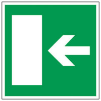 Panneau sortie de secours gauche/droite – Signalétique d’évacuation – Plastique rigide 200x200 mm Panneau sortie de secours gauche/droite – Signalétique d’évacuation – Plastique rigide 200x200 mm