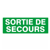Panneau Sortie de Secours – Signalétique conforme ISO 7010 Panneau Sortie de Secours – Signalétique conforme ISO 7010