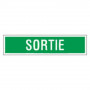 Panneau Sortie – Signalétique sécurité industrie – Format 330x75 mm