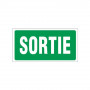 Panneau Sortie – Signalétique sécurité industrie – Format 960x480 mm