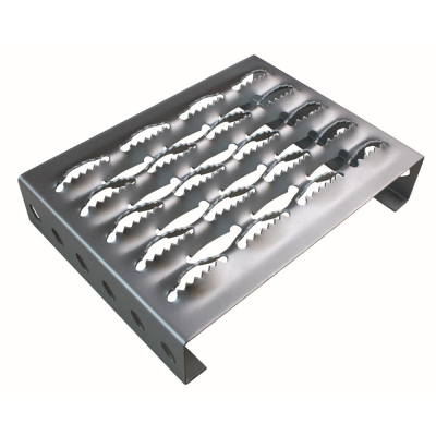 Plaques de sols industriel Meiser TOLPLUS STEPBLOC, acier galvanisé, épaisseur 2 mm