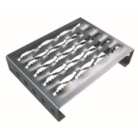 Plaques de sols industriel Meiser TOLPLUS STEPBLOC, acier galvanisé, épaisseur 2 mm Plaques de sols industriel Meiser TOLPLUS STEPBLOC, acier galvanisé, épaisseur 2 mm