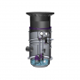 Poste de relevage polyvalent et robuste pour eaux chargées Aqualift F