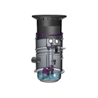 Poste de relevage polyvalent et robuste pour eaux chargées Aqualift F Poste de relevage polyvalent et robuste pour eaux chargées Aqualift F