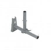 Fixation pour potelet sur dalle avec socle