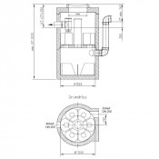 Système de filtration enterré BIRCOhydropoint® 1500 – Voirie lourde et toitures zinc/cuivre