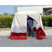 Tente Pop-Up de chantier – abri rapide contre les intempéries pour travaux extérieurs