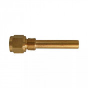 Doigt de gant laiton 1/2" gaz – Protection sondes – Plongeurs 63 à 100 mm