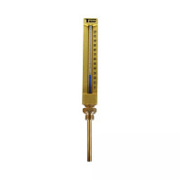 Thermomètre industriel vertical 1673 – Lecture précise – Hauteur 200 mm