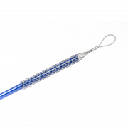Chaussette de tirage, tire-câble simple boucle, acier galvanisé tressé haute résistance