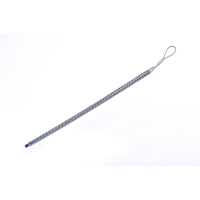 Chaussette de tirage, tire-câble une boucle, acier galvanisé tressé à la main, accroche 900 mm