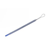 Chaussette de tirage une boucle acier galvanisé 600 mm – tire-câble tressé à la main Chaussette de tirage une boucle acier galvanisé 600 mm – tire-câble tressé à la main