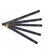 Double-mètre pliant dural ineffaçable – 15 mm – Dimos