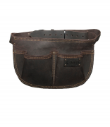 Poche à clous arrondie cuir avec ceinture – 70 mm – Dimos