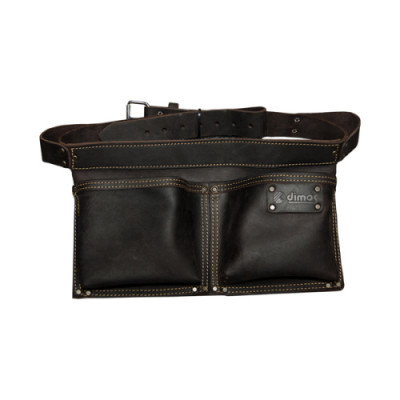 Poche à clous rectangulaire cuir avec ceinture – 60 mm – Dimos