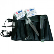 Sacoche à outils spéciale agrafage avec scie – 330 mm – Dimos