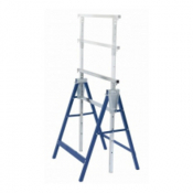 Tréteau métallique réglable jusqu'à 128 cm