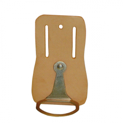 Porte marteau avec boucle oscillante en métal - 8.5 x 13 cm