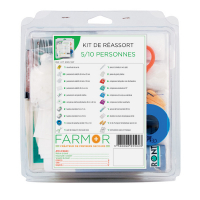 Kit trousse de secours pour 5 à 10 personnes