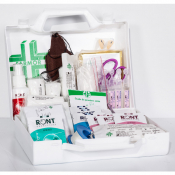Valise de secours « Multirisques » 6/8 personnes en coffret blanc