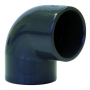 Coude PVC 90° à coller femelle / femelle pour tube PVC  - # 25 à 125 mm