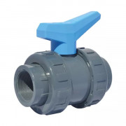 Vanne à sphère sortie de cuves, femelle-femelle 3/8" à 4"