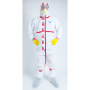 Kit de protection avec combinaison amiante complet pour un