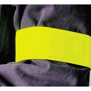 Brassard jaune fluo 50 cm retroreflechissant - Taliaplast