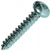 Vis empreinte carrée acier zingué Ø 3,9mm