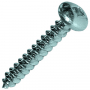 Vis empreinte carrée acier zingué Ø 3,9mm