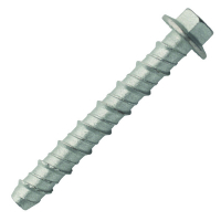 Vis béton acier zingué tête hexagonale Ø 12mm Vis béton acier zingué tête hexagonale Ø 12mm