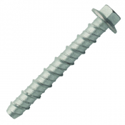 Vis béton acier zingué tête hexagonale Ø 8mm