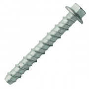 Vis béton acier zingué tête hexagonale Ø 8mm