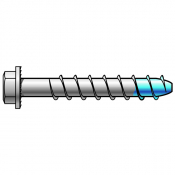 Vis d'ancrage auto-taraudeuse inox  tête hexagonale