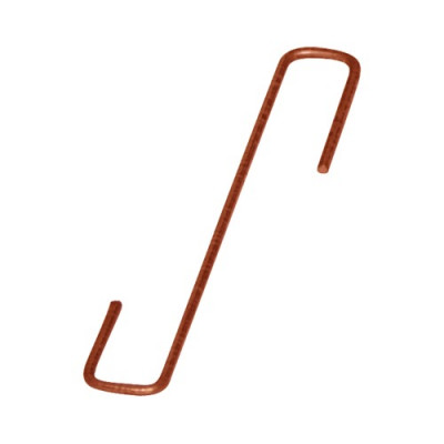 Crochet tuile cuivre – Fixation tuile – 3 mm – Dimos